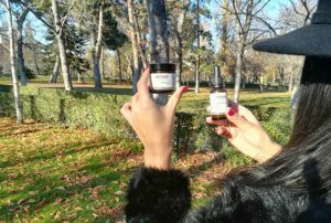 Crema para pieles mixtas y serum facial